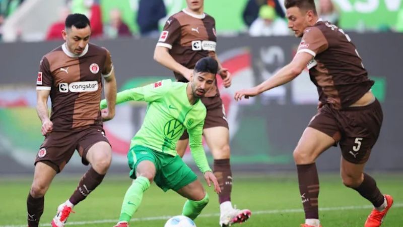 Bảng tỷ lệ kèo trận St. Pauli vs Wolfsburg